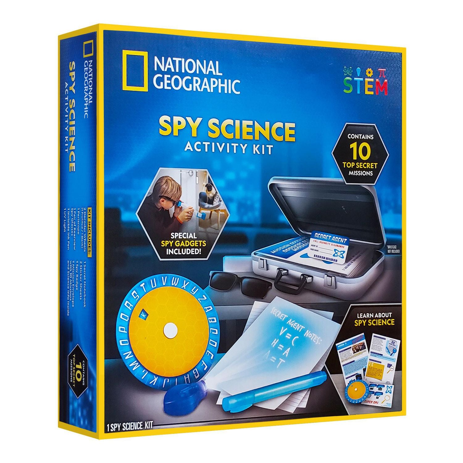 National Geographic Spy Science Activity Kit