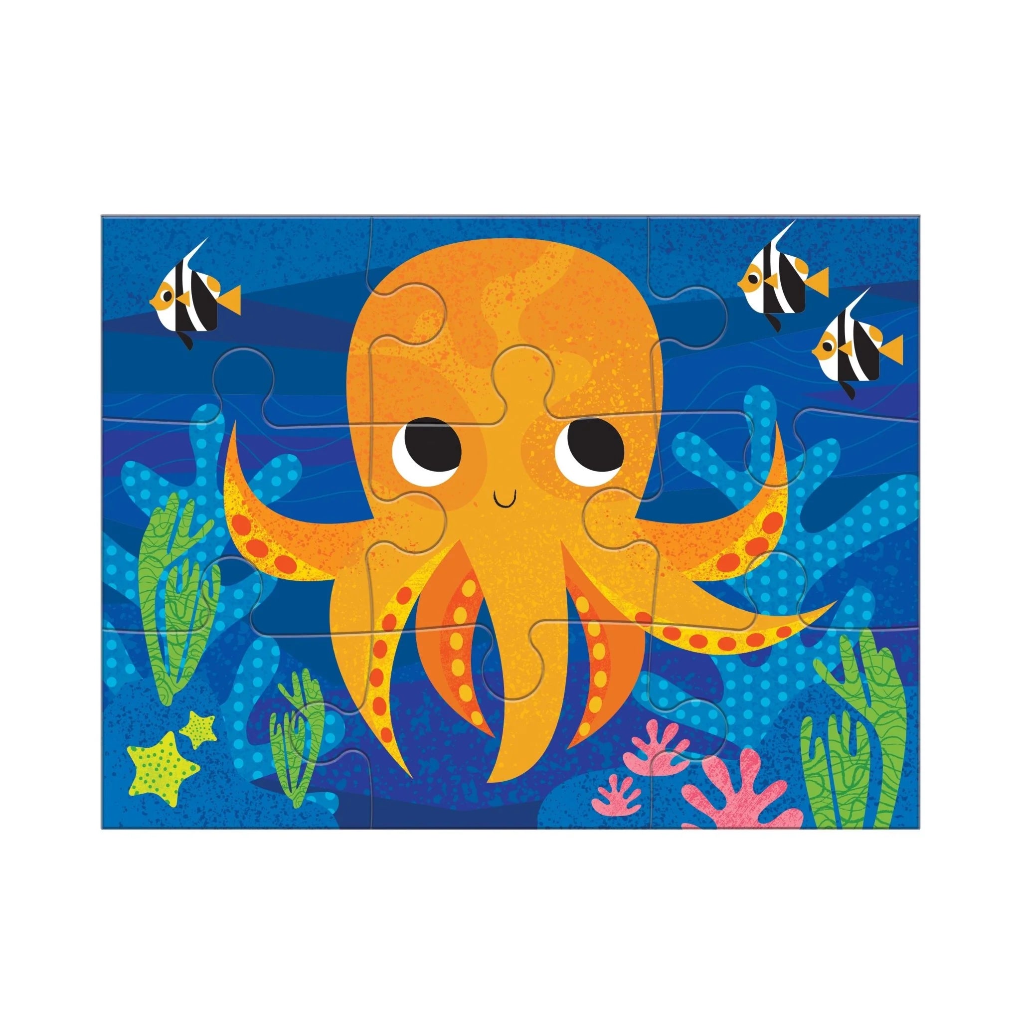 Mudpuppy 4-In-A-Box Puzzle Set: Ocean Friends