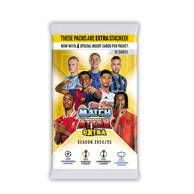 Match Attax EXTRA Trading Card Packs (24/25)