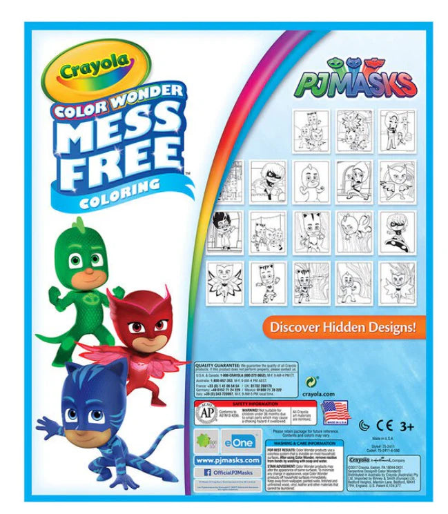 Crayola Color Wonder: PJ Masks