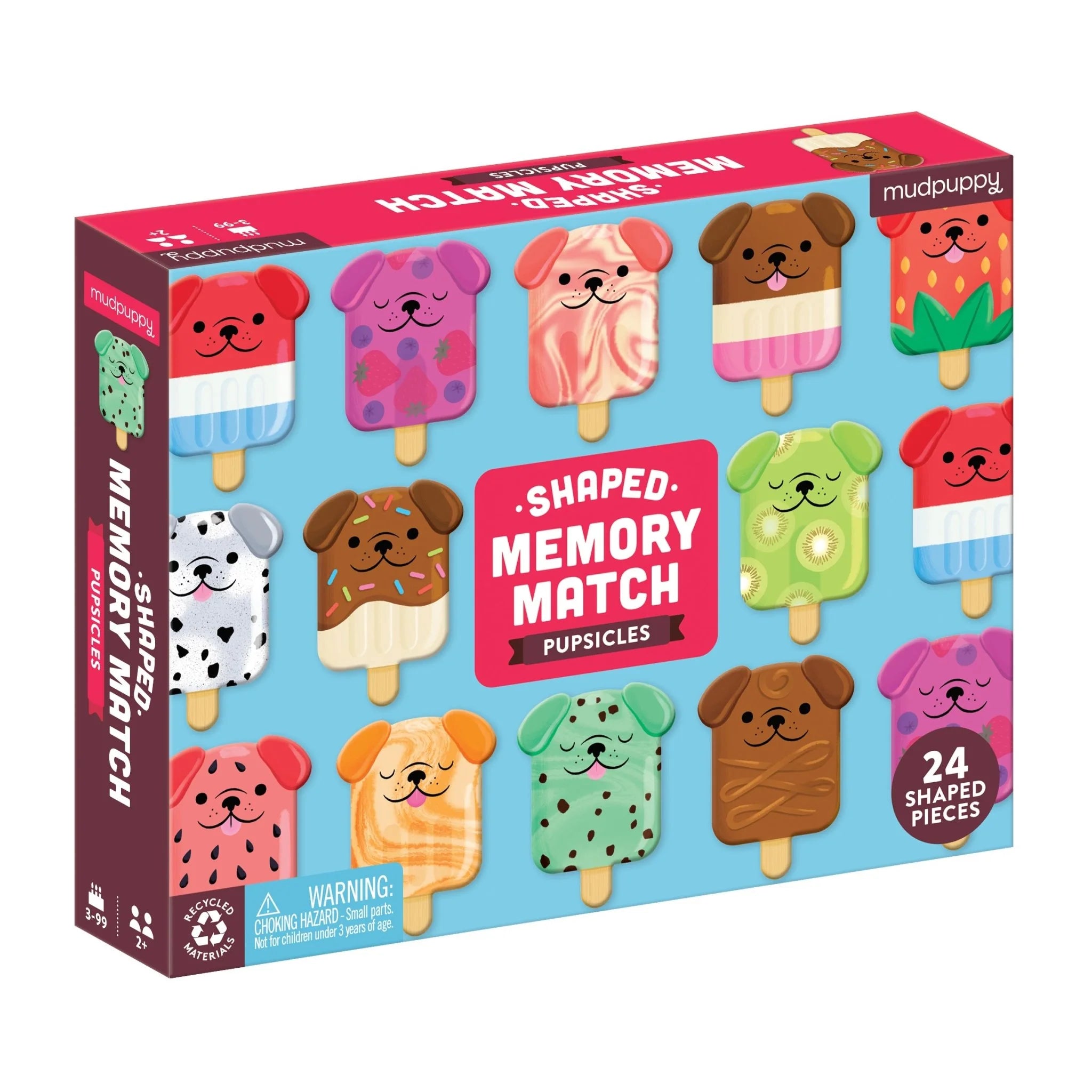 Mudpuppy Shaped Memory Match Game: Pupsicles