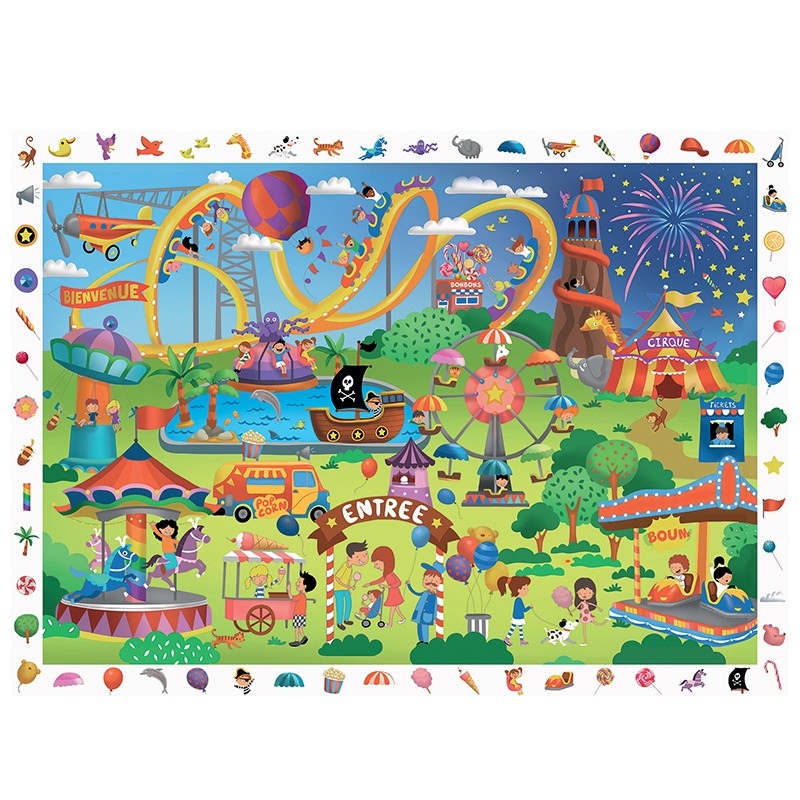 Sentosphere Calypto Puzzle 100pc Fête Foraine (Funfair)