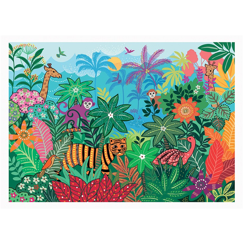 Sentosphere Calypto Puzzle 54pc Petite Jungle (Small Jungle)