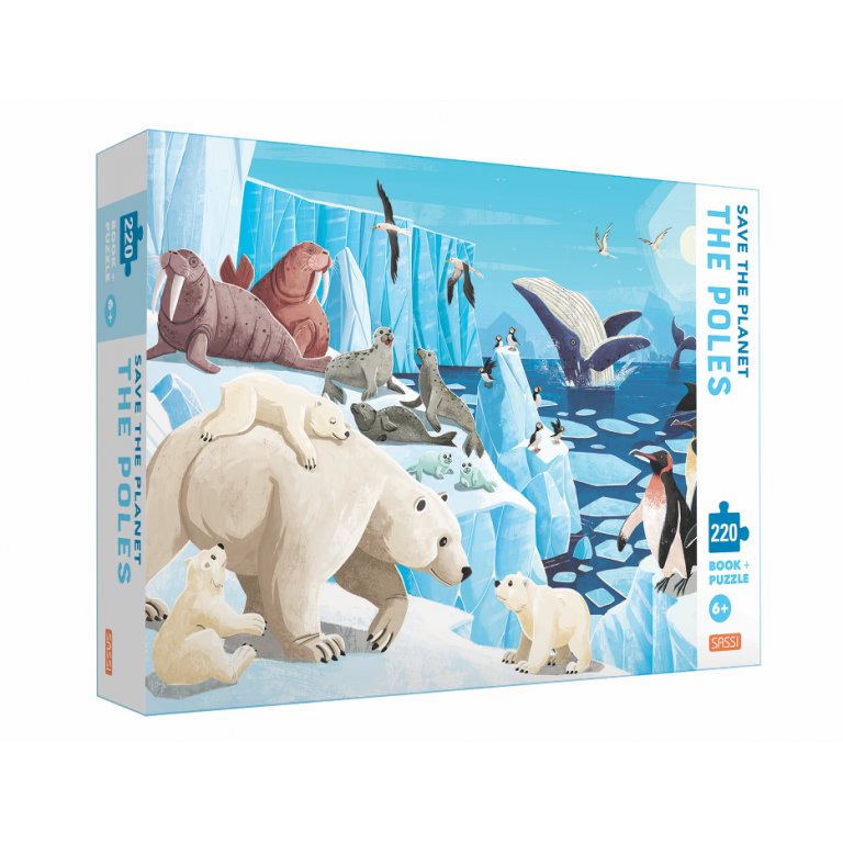 220 Piece Puzzle Save The Planet: The Poles