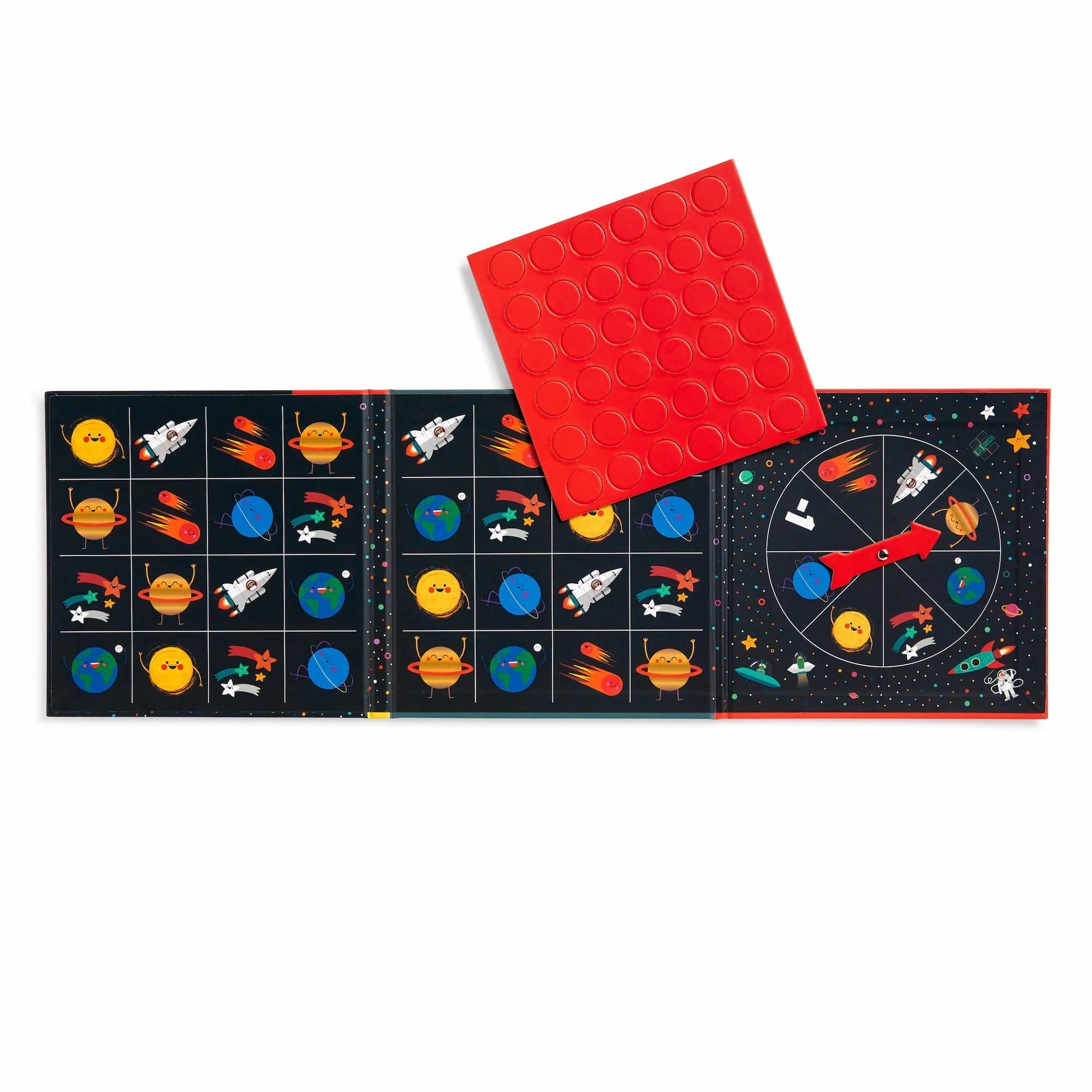 Mudpuppy Space Bingo Magnetic Board Game