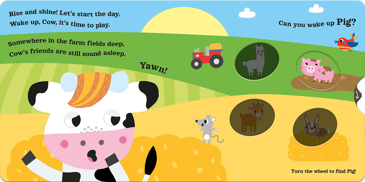 Magic Wheel Book: Good Morning Cow