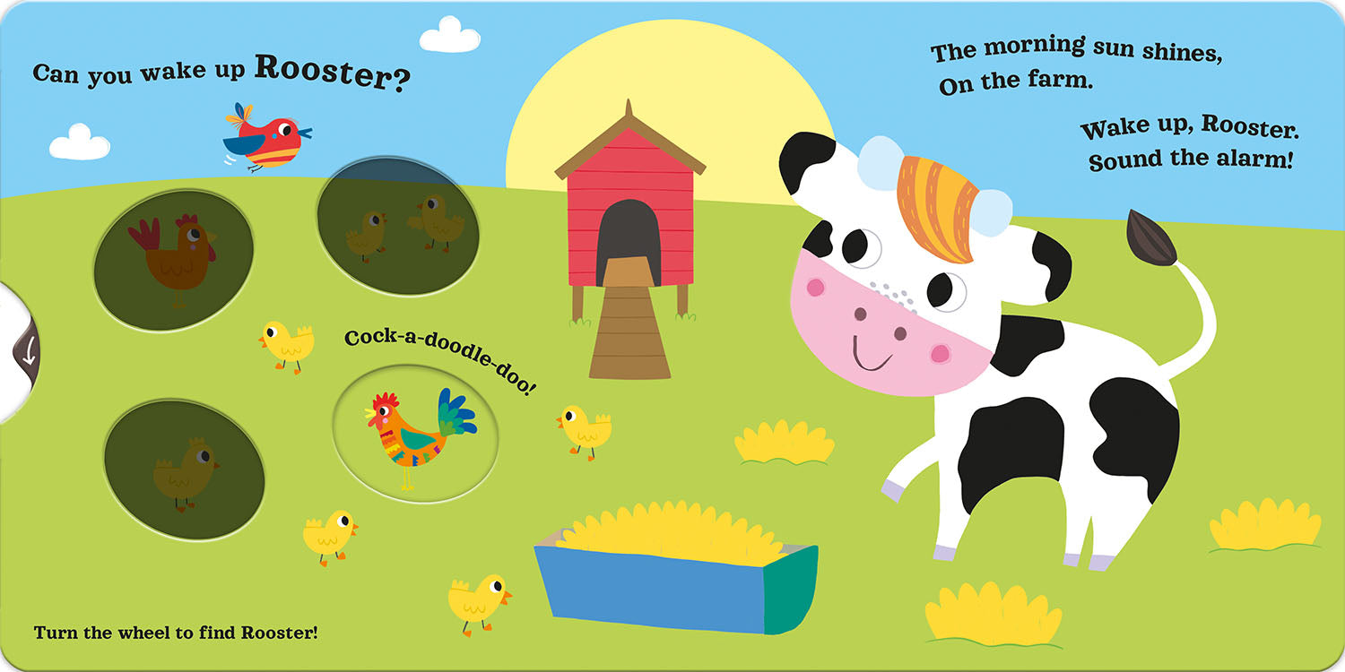 Magic Wheel Book: Good Morning Cow