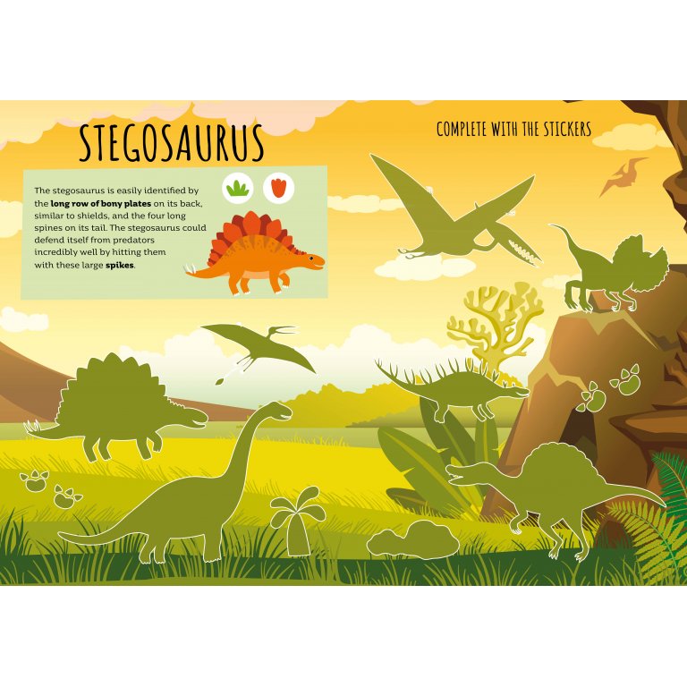 Stickers & Activities: Dinosaurs