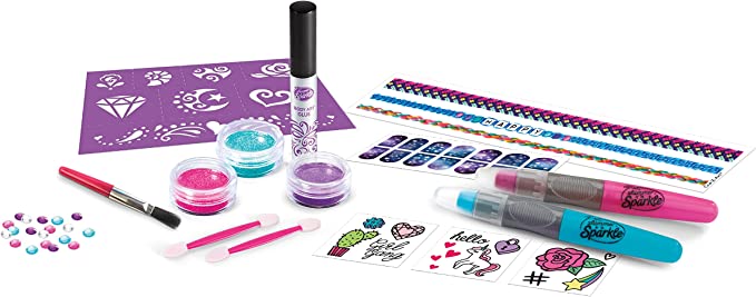 Cra-Z-Art Shimmer & Sparkle 3 in 1 Ultimate Glitter Beauty Set