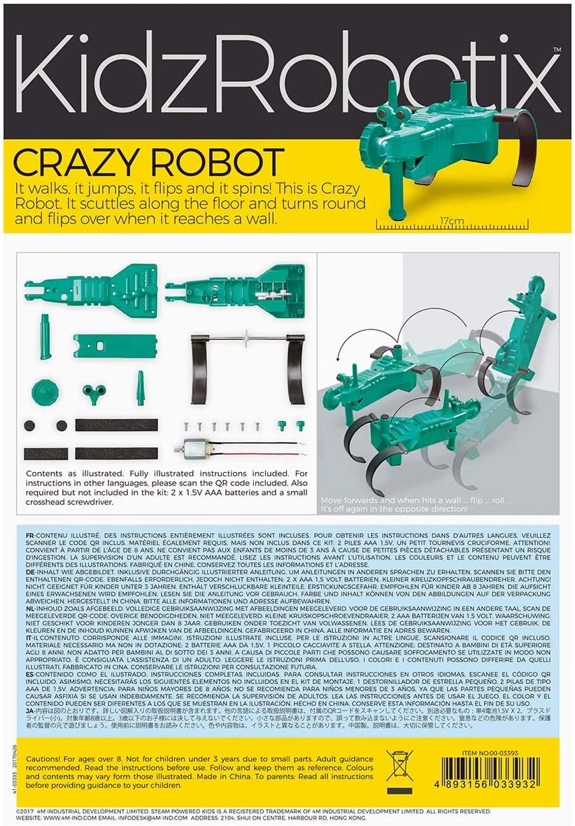 4M KidzRobotix Crazy Robot