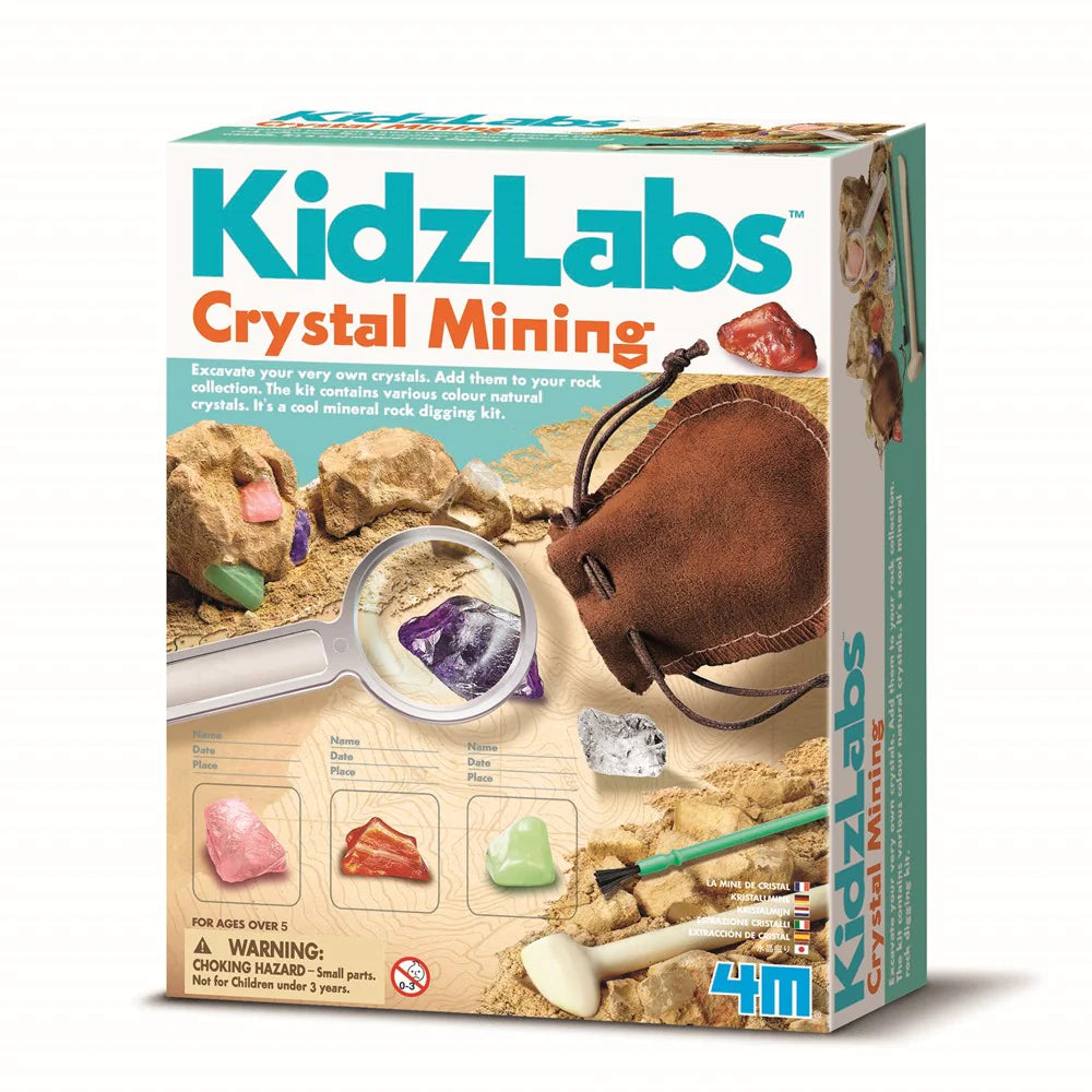 4M KidzLabs Crystal Mining