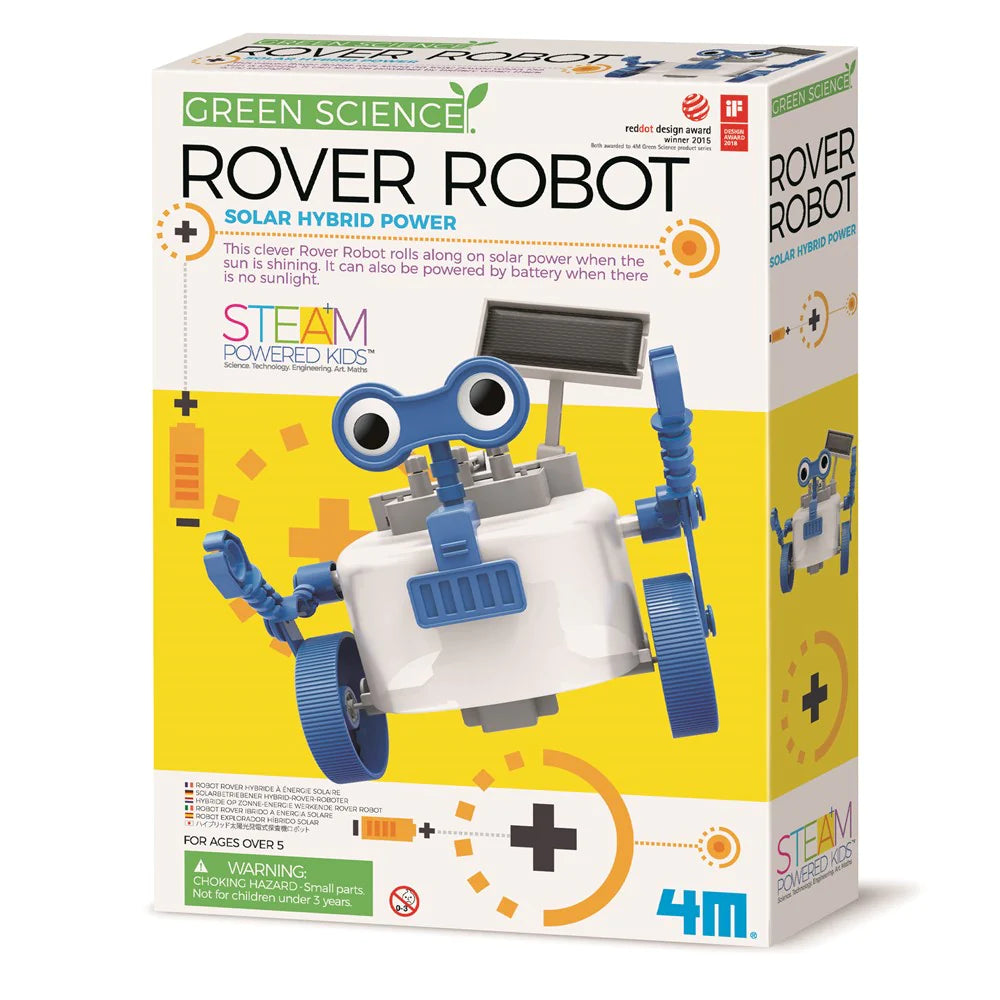 4M Green Science Hybrid Rover Robot