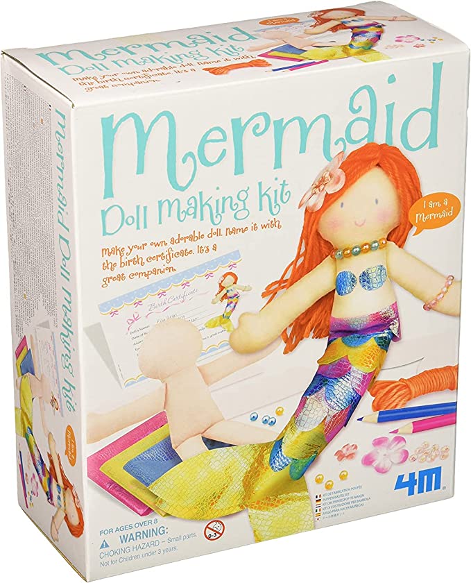 4M Mermaid Doll Making Kit