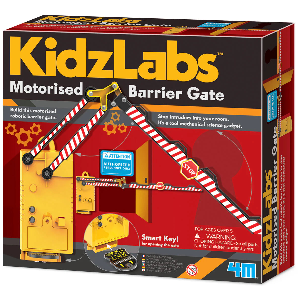 4M KidzLabs Motorised Barrier Gate