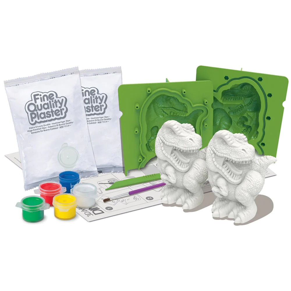 4M 3D Mould & Paint Dinosaurs