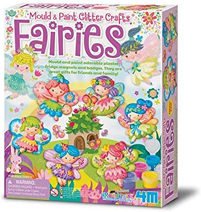 4M Mould & Paint Glitter Fairies