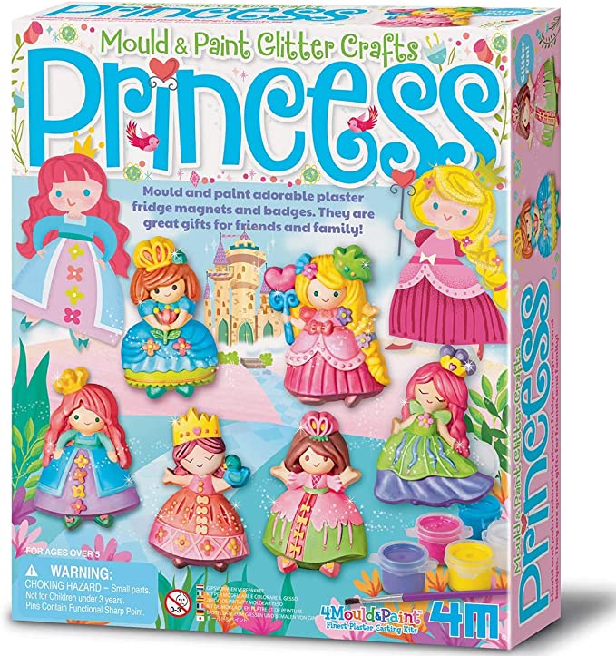 4M Mould & Paint Glitter Princess