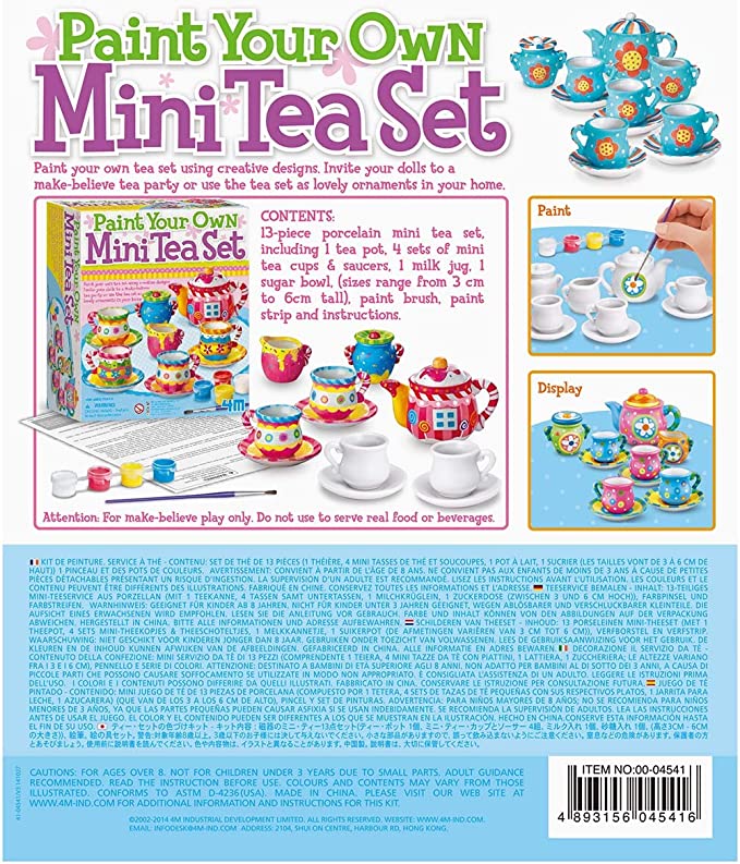 4M Paint Your Own Mini Tea Set