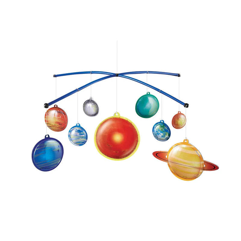 4M KidzLabs Glow-In-The-Dark Solar System Mobile Making Kit