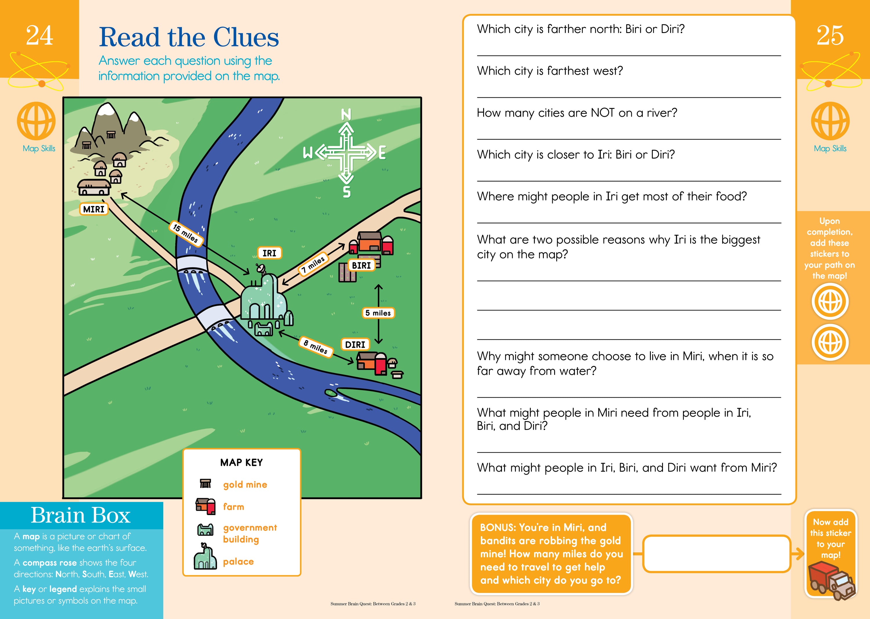 Brain Quest Summer Brain Quest: Between Grades 2 & 3