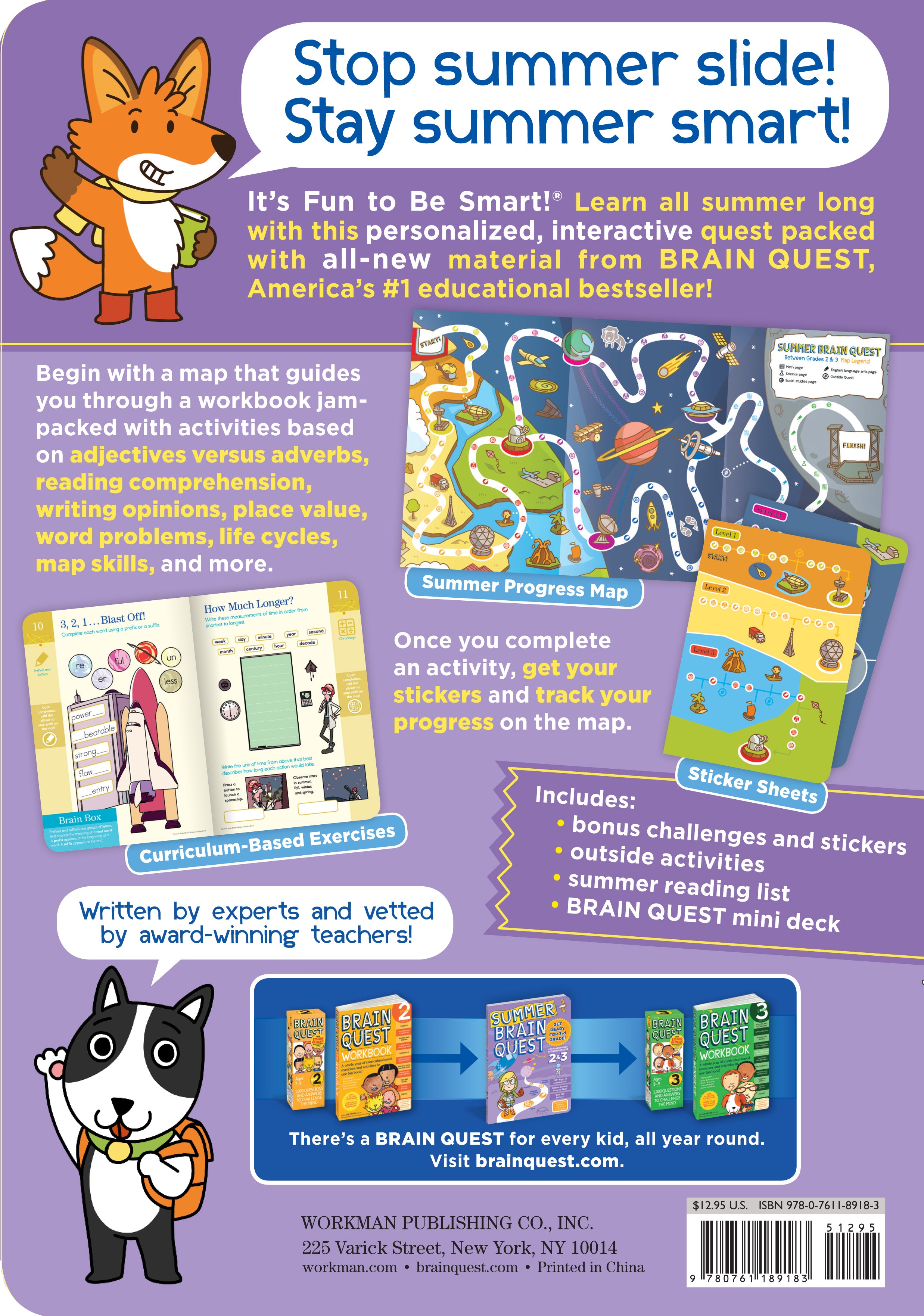 Brain Quest Summer Brain Quest: Between Grades 2 & 3