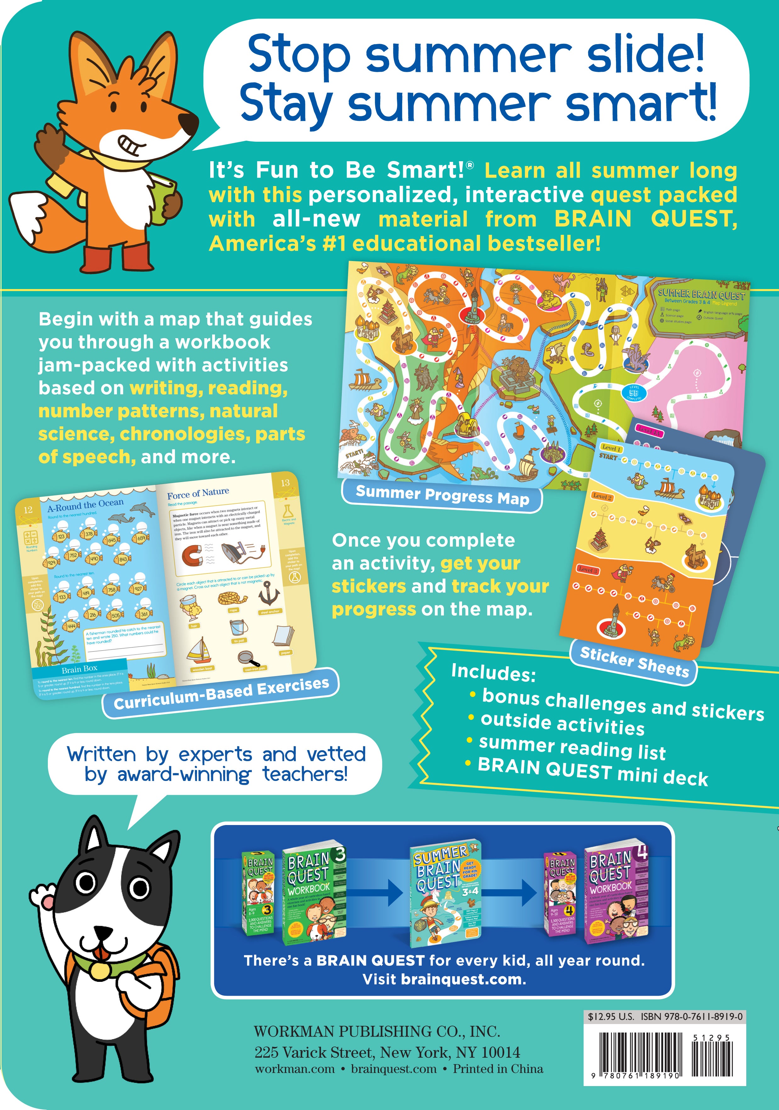 Brain Quest Summer Brain Quest: Between Grades 3 & 4