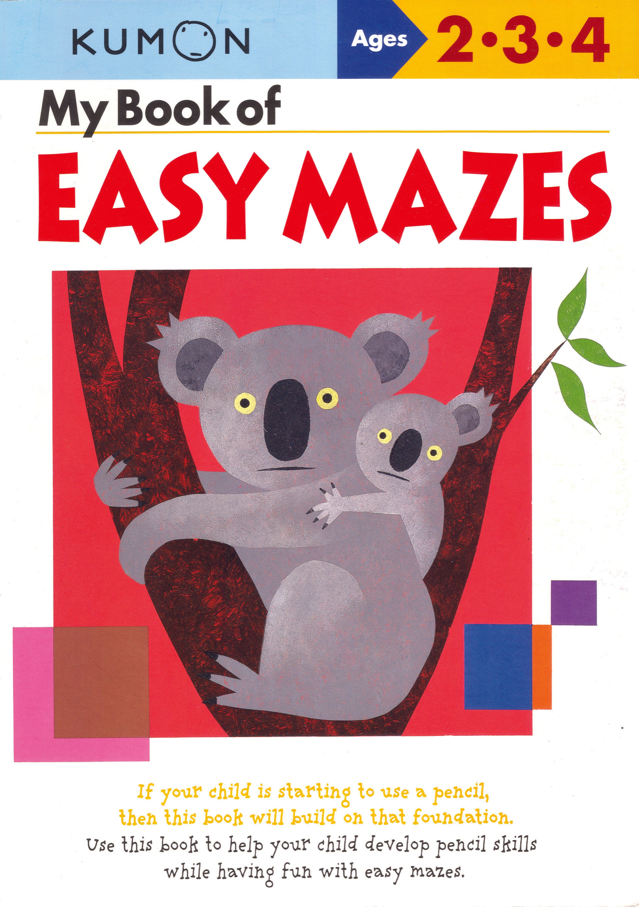 Kumon My Book Of Easy Mazes