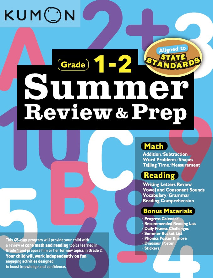 Kumon Summer Review & Prep: 1-2