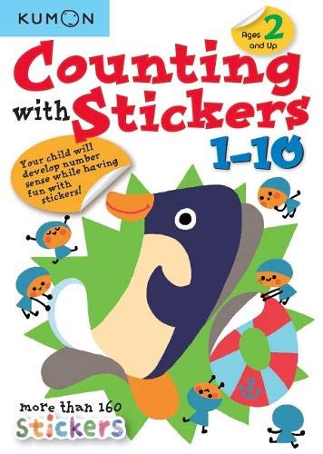 Kumon Counting With Stickers 1-10