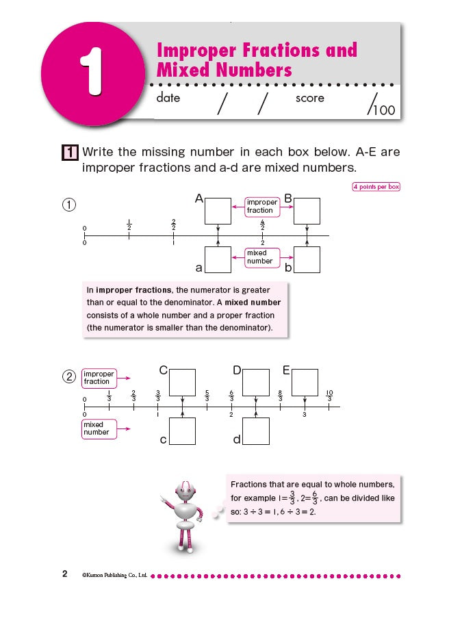 Kumon Focus On: Reducing & Calculating Fractions