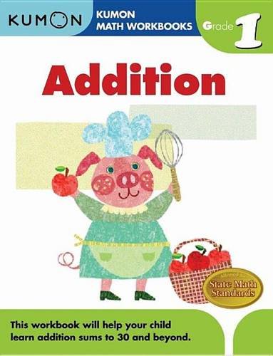 Kumon Math Workbooks Grade 1: Addition