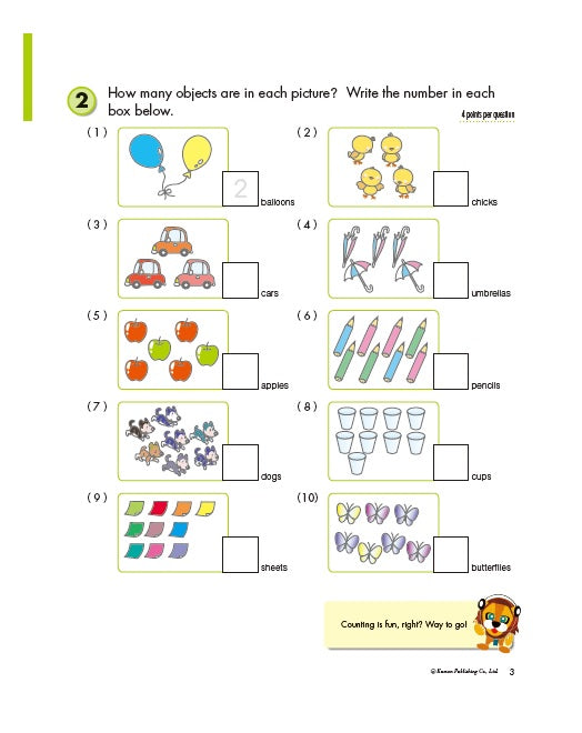 Kumon Grade 1: Geometry & Measurement