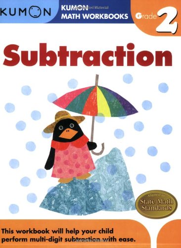 Kumon Math Workbooks Grade 2: Subtraction