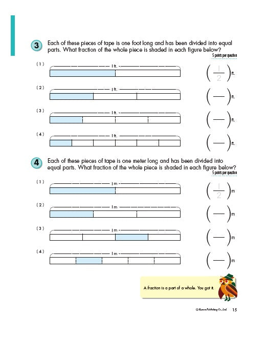 Kumon Grade 3: Geometry & Measurement