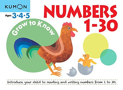 Kumon Grow To Know: Numbers 1 - 30