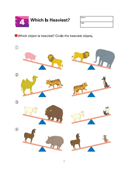 Kumon My Book Of Measurement: Weight