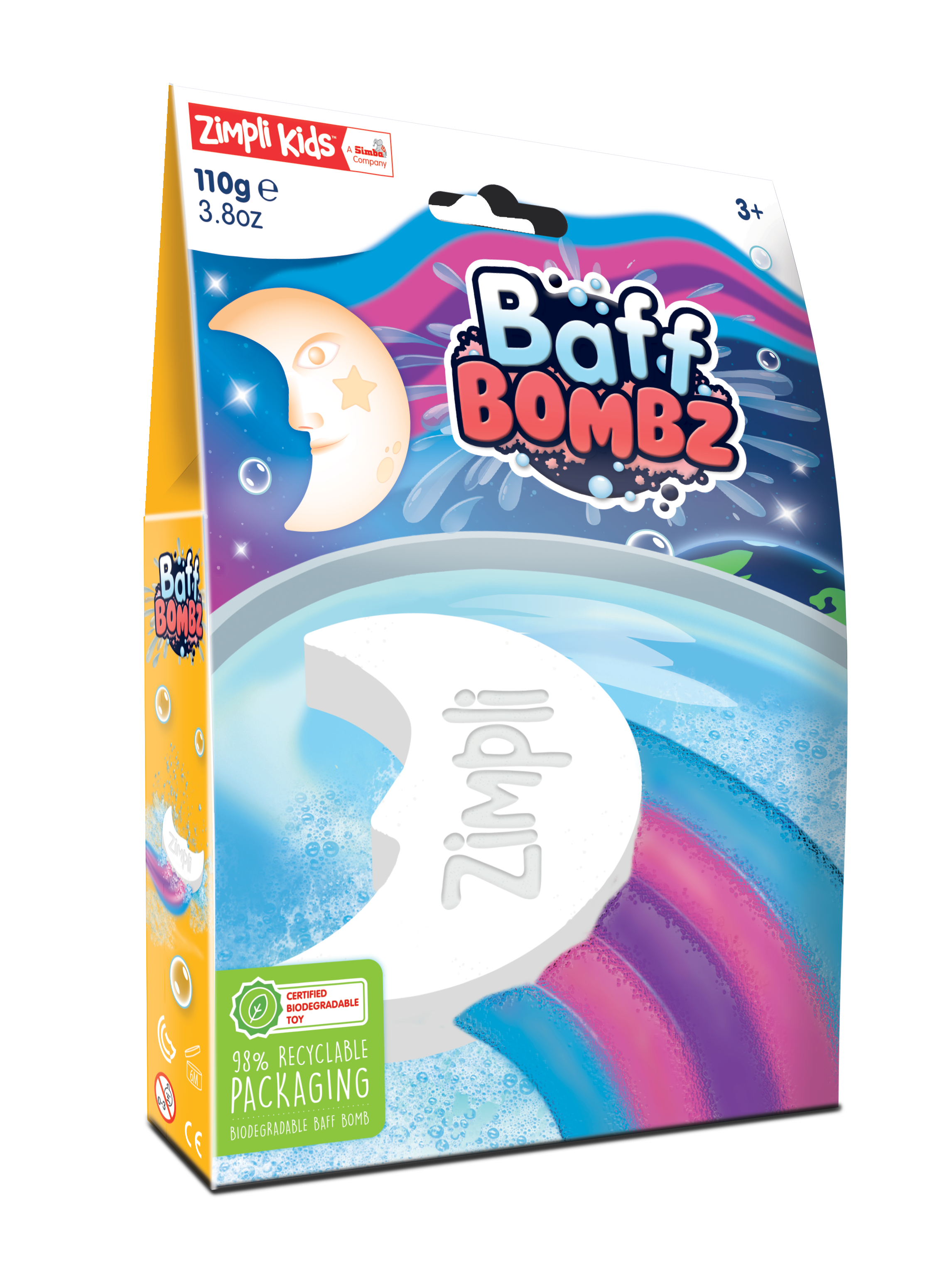 Zimpli Kids Baff Bombz: Moon