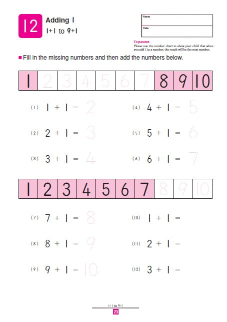 Kumon My Book Of Simple Addition