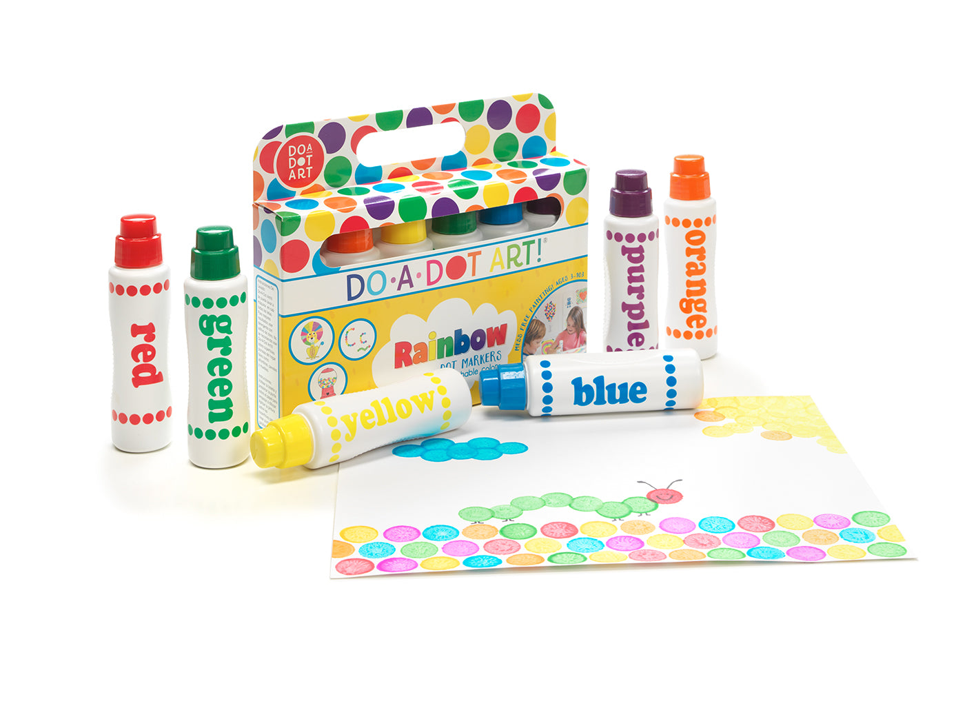 6-Pack Rainbow Do-A-Dot Markers