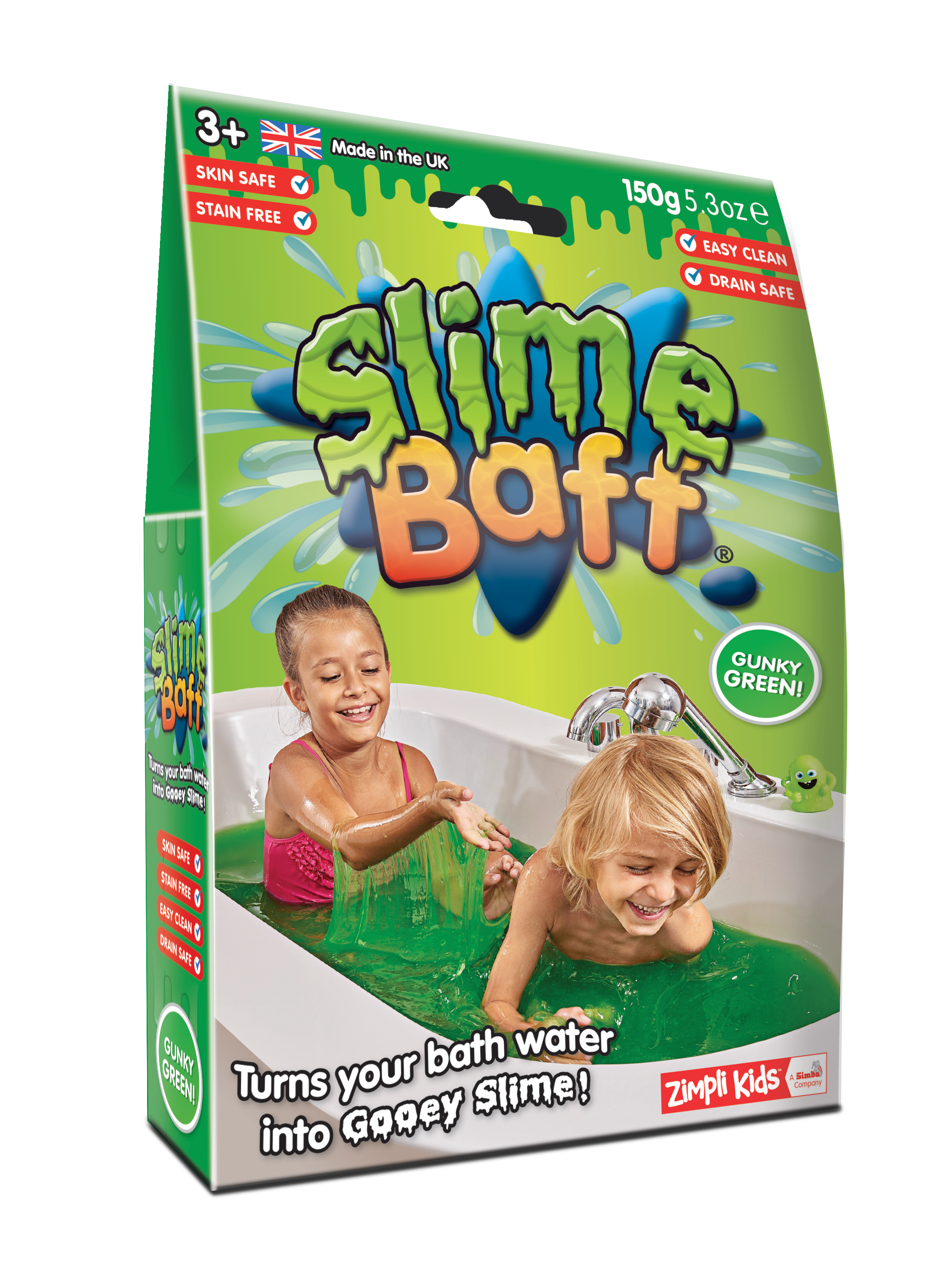 Zimpli Kids Slime Baff: Gunky Green