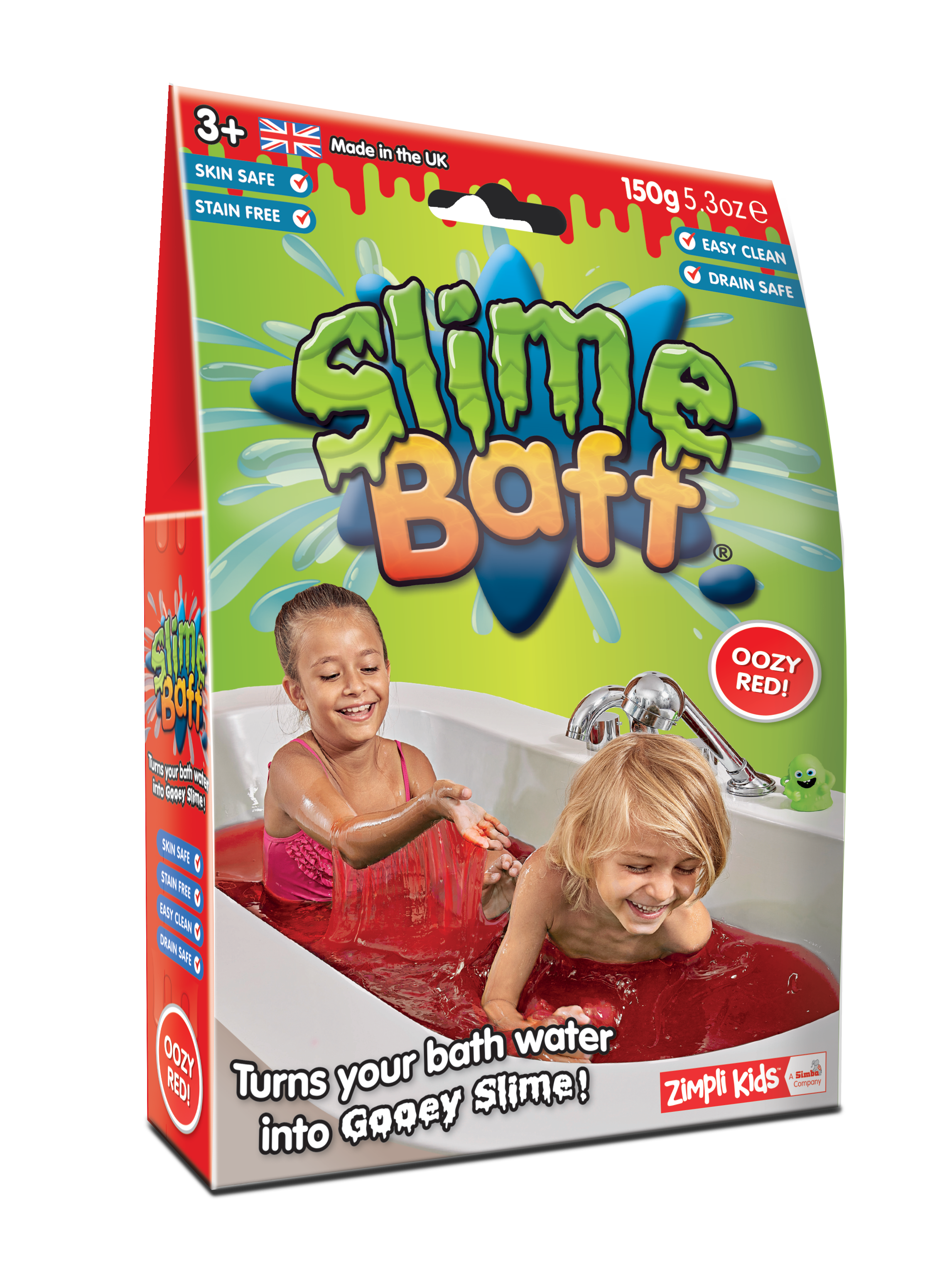 Zimpli Kids Slime Baff: Oozy Red