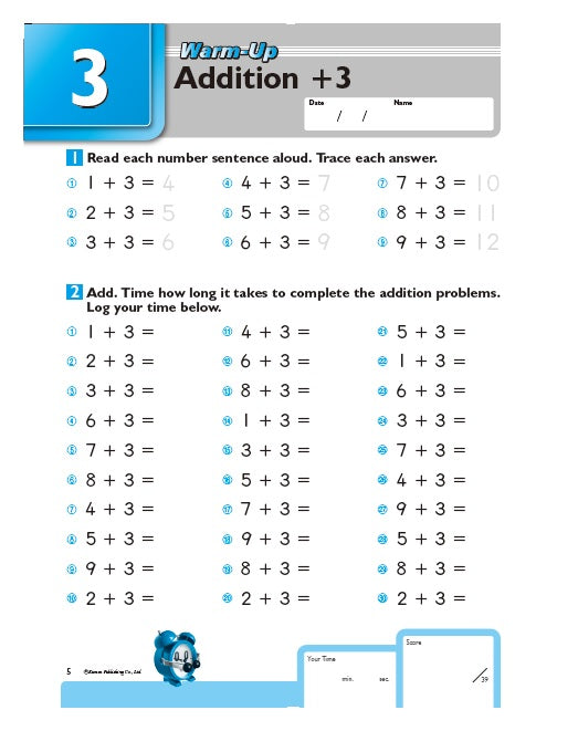 Kumon Speed & Accuracy: Addition