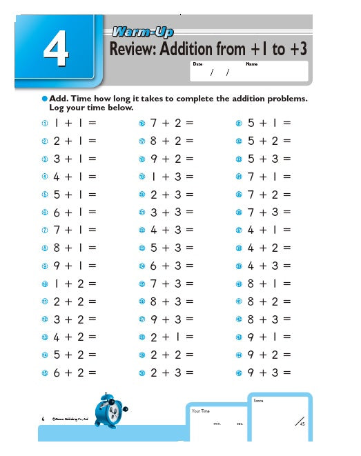 Kumon Speed & Accuracy: Addition