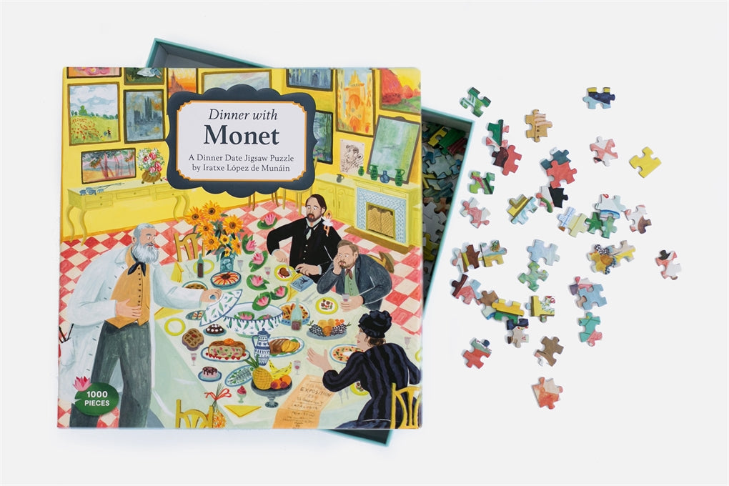 Dinner With Monet: A 1000-Piece Jigsaw Puzzle