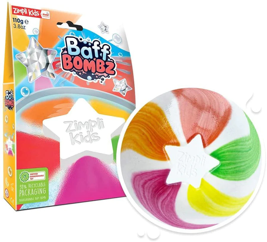 Zimpli Kids Baff Bombz: White Star