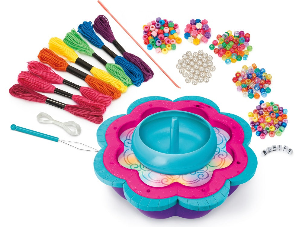 Cra-Z-Art Shimmer And Sparkle Bead Spinner Ultimate Bracelet Maker