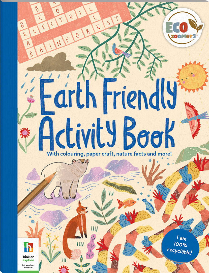 Eco Zoomers- Earth Friendly Colour Activity Book