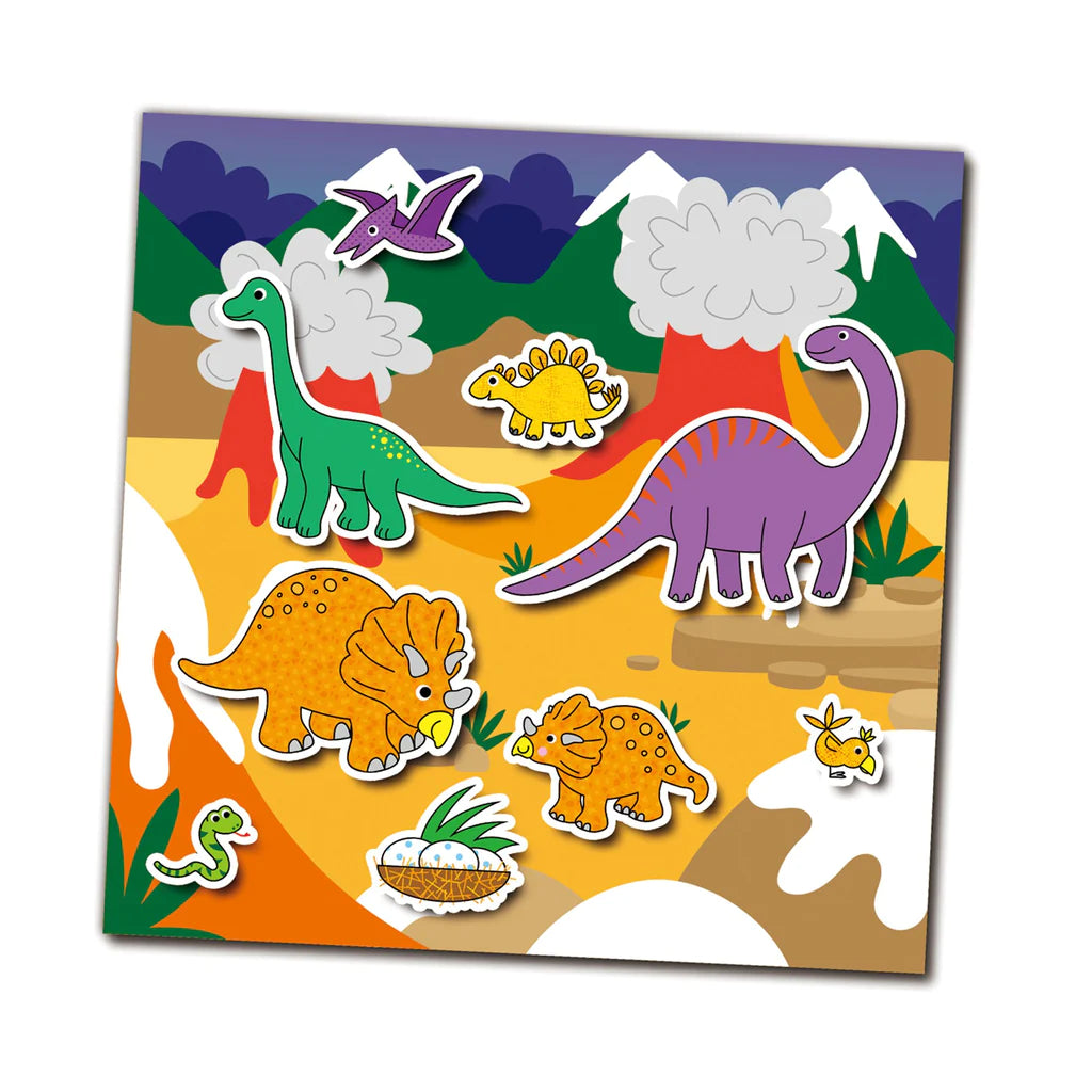 Galt Reusable Sticker Book: Dinosaurs