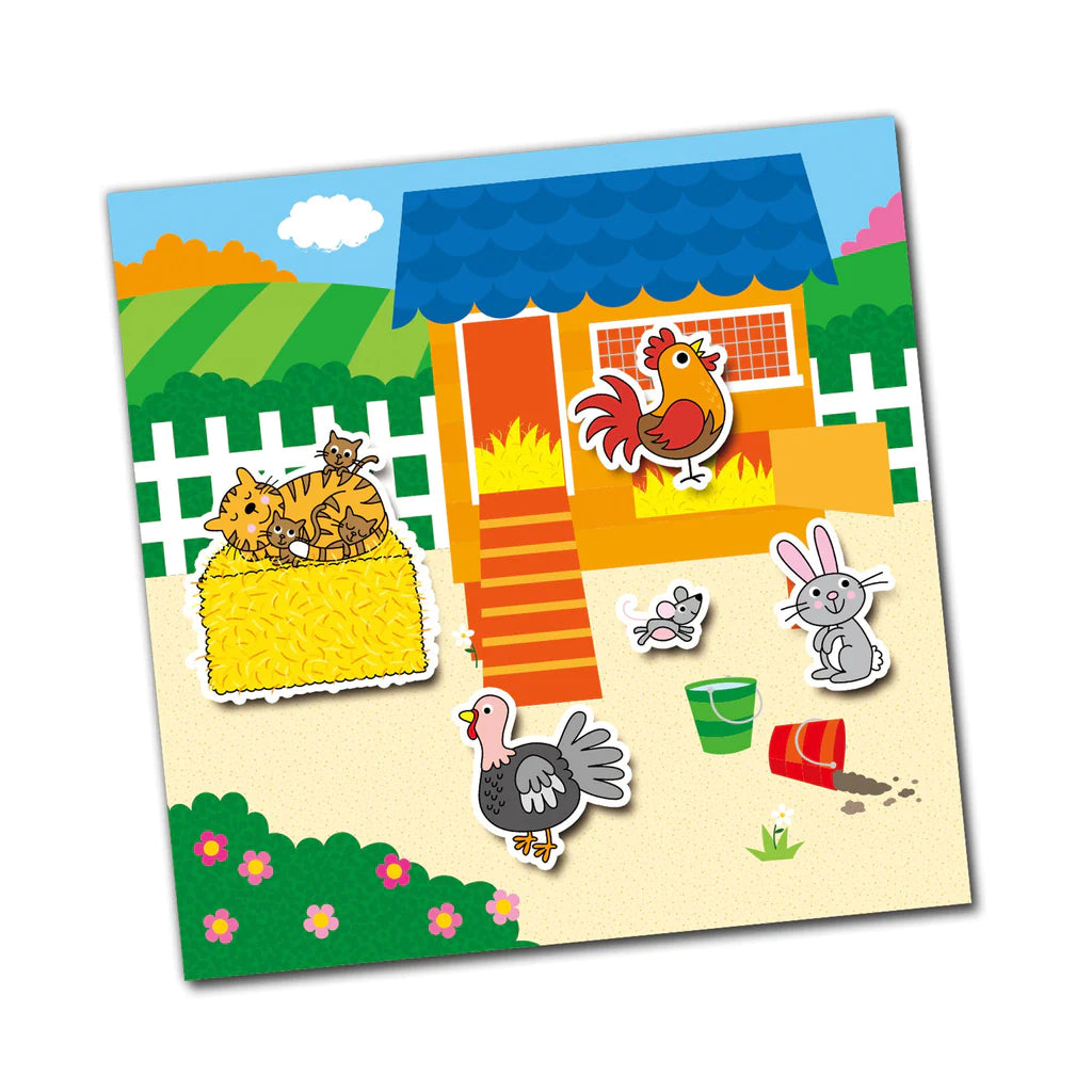 Galt Reusable Sticker Book: Farm