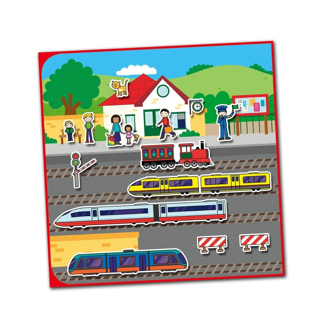 Galt Reusable Sticker Book: Vehicles